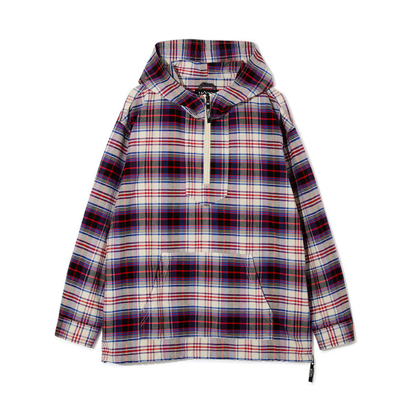 Manastash - Sweat Plaid Baja - Bleu
