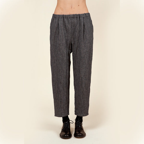 Apuntob - Pantalon - Ecru & Bleu