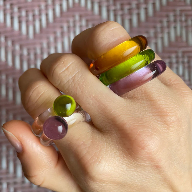 Sandralexandra - Bague Linea - Butter