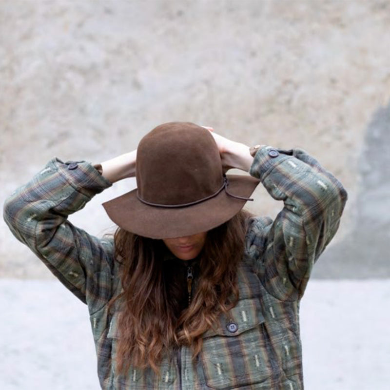 Bsbee - Chapeau Fedora - Marron