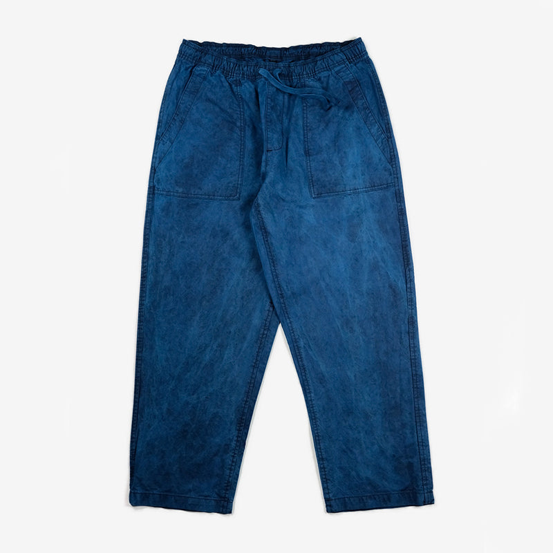 Bleu - Pantalon Relaxed Solid - Indigo