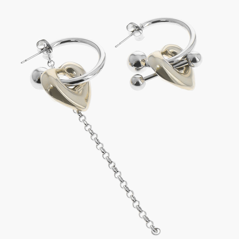 Justine Clenquet - Boucles d'oreilles Liu - Palladium