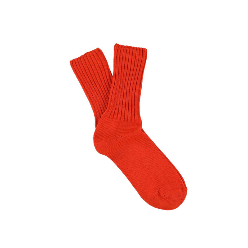 Escuyer - Chaussettes Crew - Orange