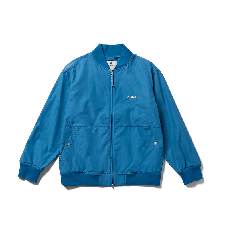 Snow Peak - Veste Light Mountain Cloth - Bleu