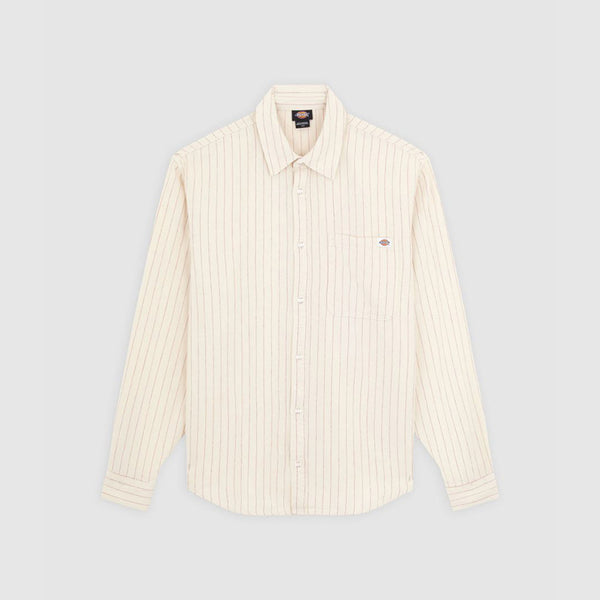 Dickies - Chemise Service Stripe - Ecru