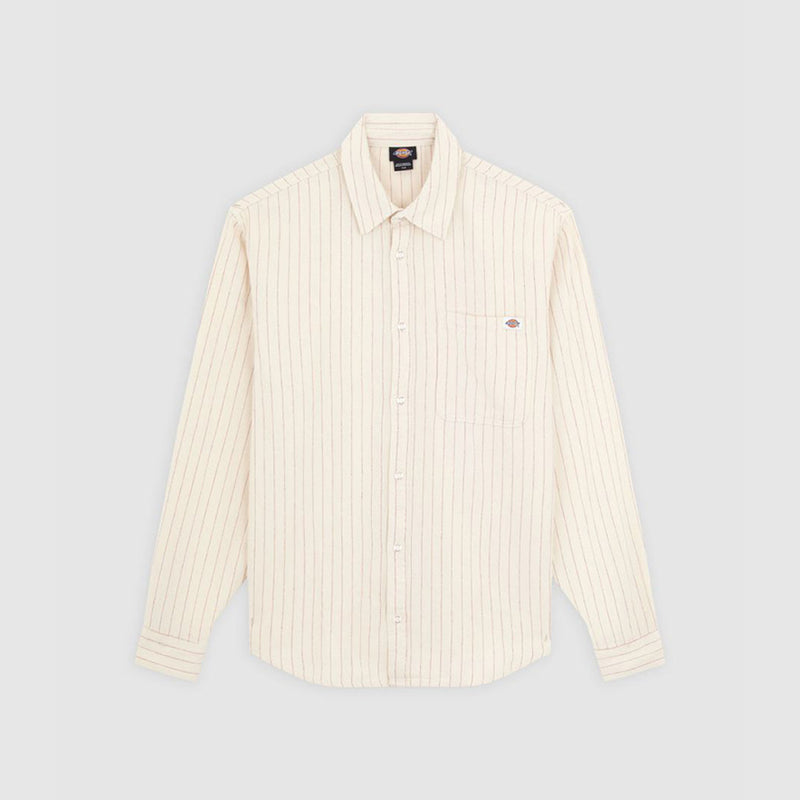 Dickies - Chemise Service Stripe - Ecru