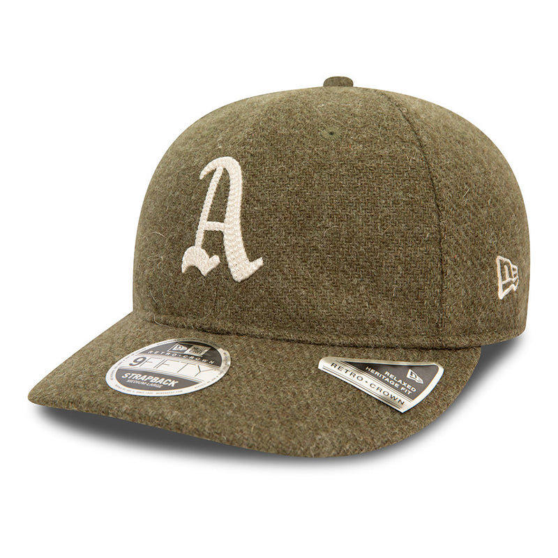 New Era - Casquette MLB Harris Tweed 9Fifty RC - Vert