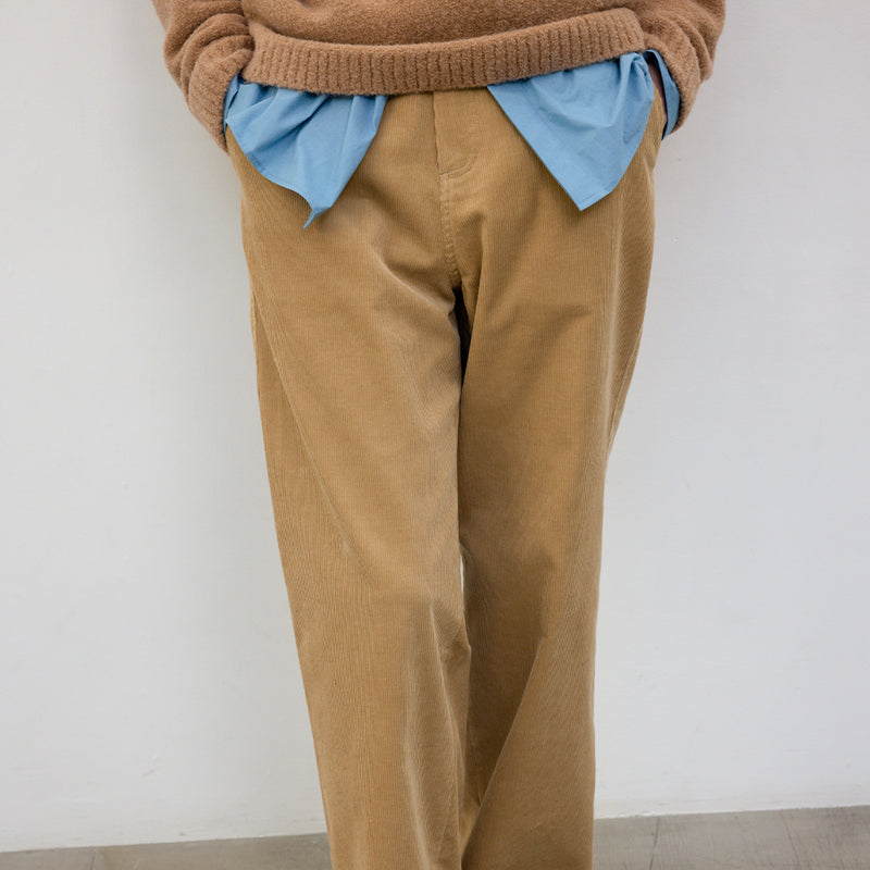 Le 17 septembre - Pantalon Corduroy - Camel