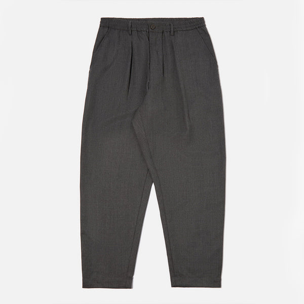 Universal Works - Pantalon Plissé  - Charcoal