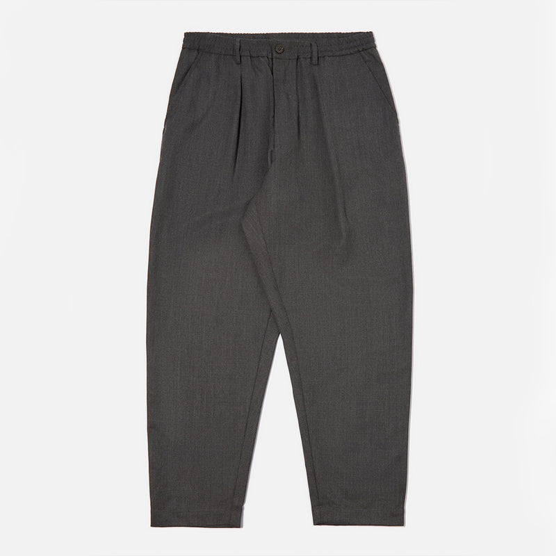 Universal Works - Pantalon Plissé  - Charcoal
