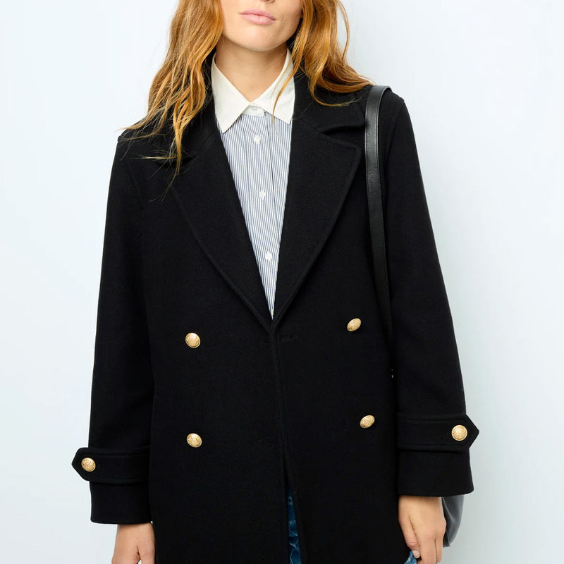 Gerard Darel - Manteau Lucciana - Noir