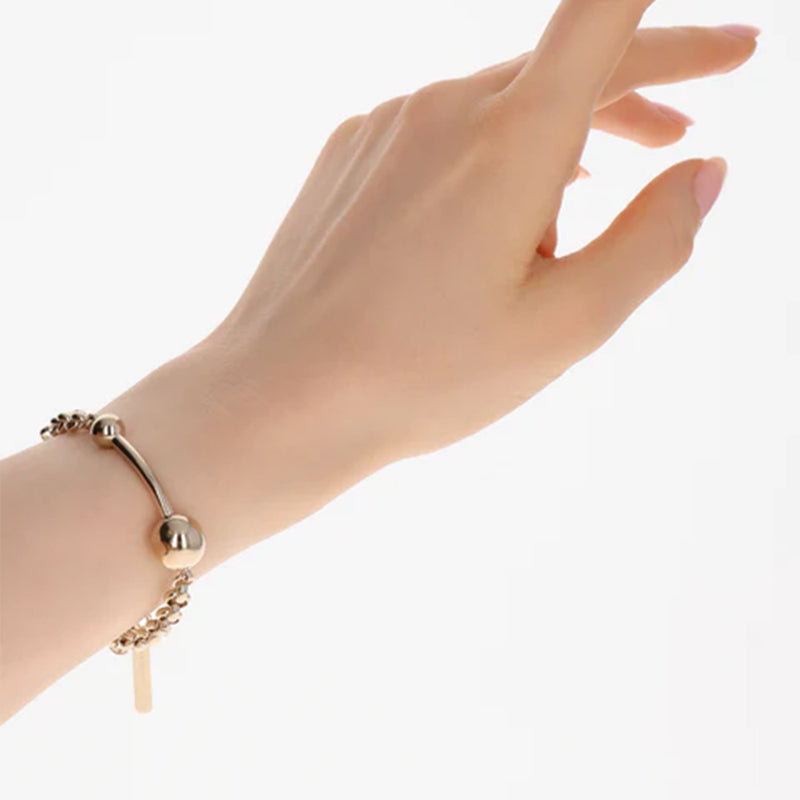 Justine Clenquet - Bracelet Connie - Doré