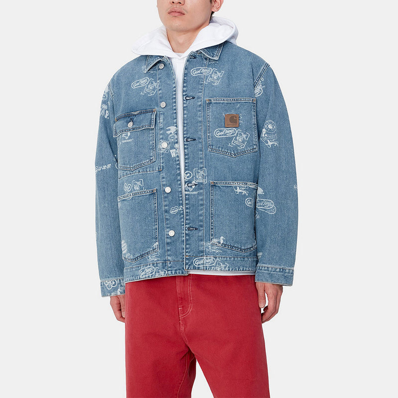 Carhartt WIP - Veste Stamp - Bleu