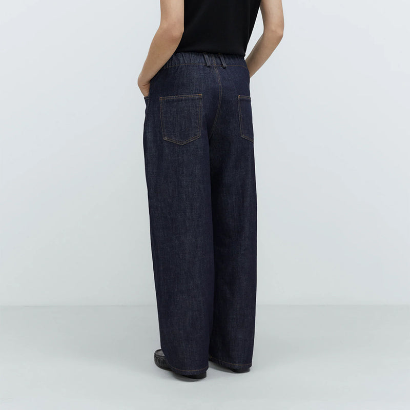 Cordera - Pantalon Droit - Indigo