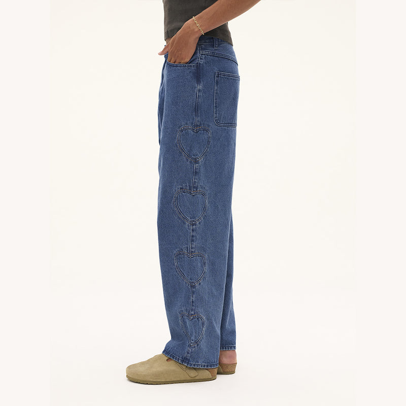 Carne Bollente - Jeans Country Crush - Washed Blue