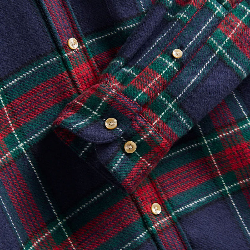 Portuguese Flannel - Chemise Faru - Bleu