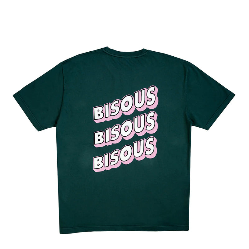 Bisous Skateboard - T-Shirt Sonics - Vert