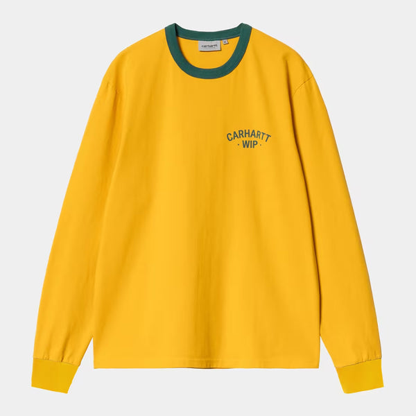 Carhartt WIP - T-shirt Ringer Long - Jaune