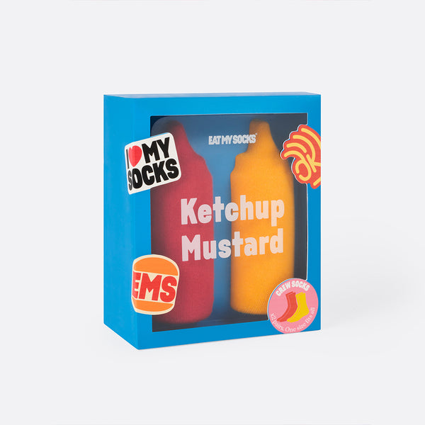 Eat My Socks - Chaussettes Ketchup&Moutarde