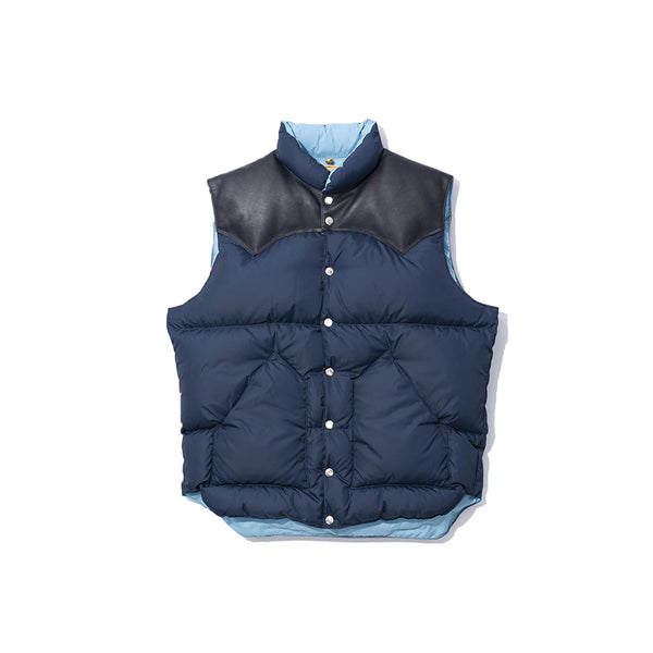 SOPHNET. × Rocky Mountain DOWN VEST Rocky Mountain - Sleeveless Down Jacket - Navy – Merci Paris
