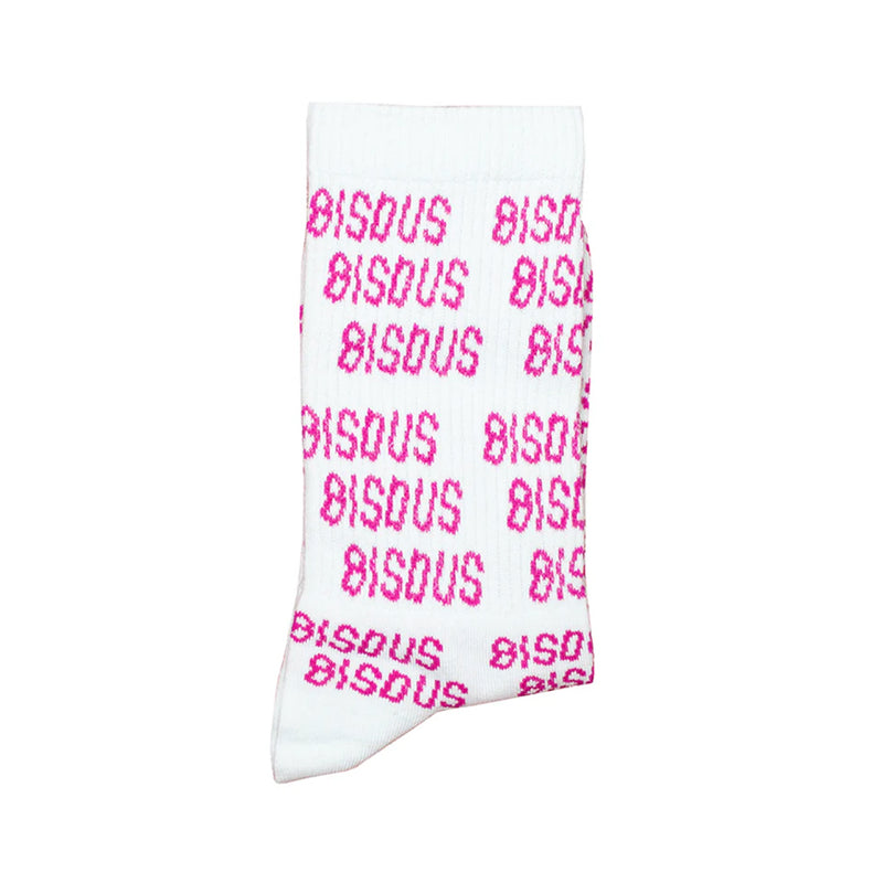 Bisous Skateboard - Chaussettes All Over Bisous - Rose