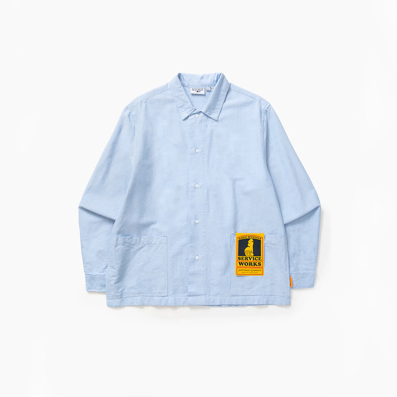 Service Works - Chemise Waiter - Bleu Oxford