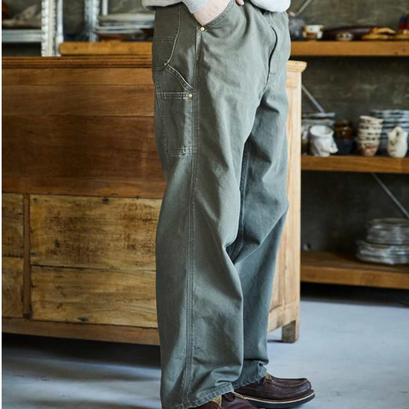 OrSlow - Pantalon Dad Fit Painter - Vert Militaire