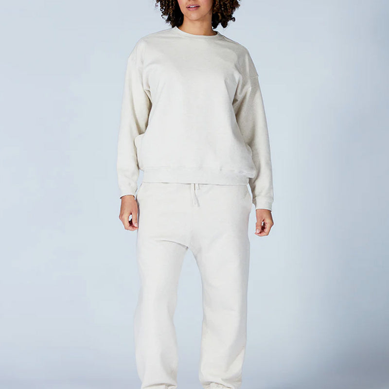 Snow Peak - Sweat Recycled Crewneck - Oatmeal