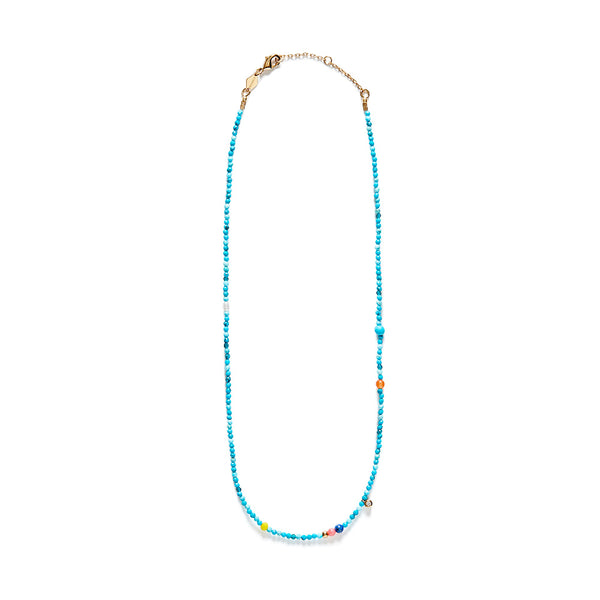 Anni Lu - Collier Dotty - Turquoise