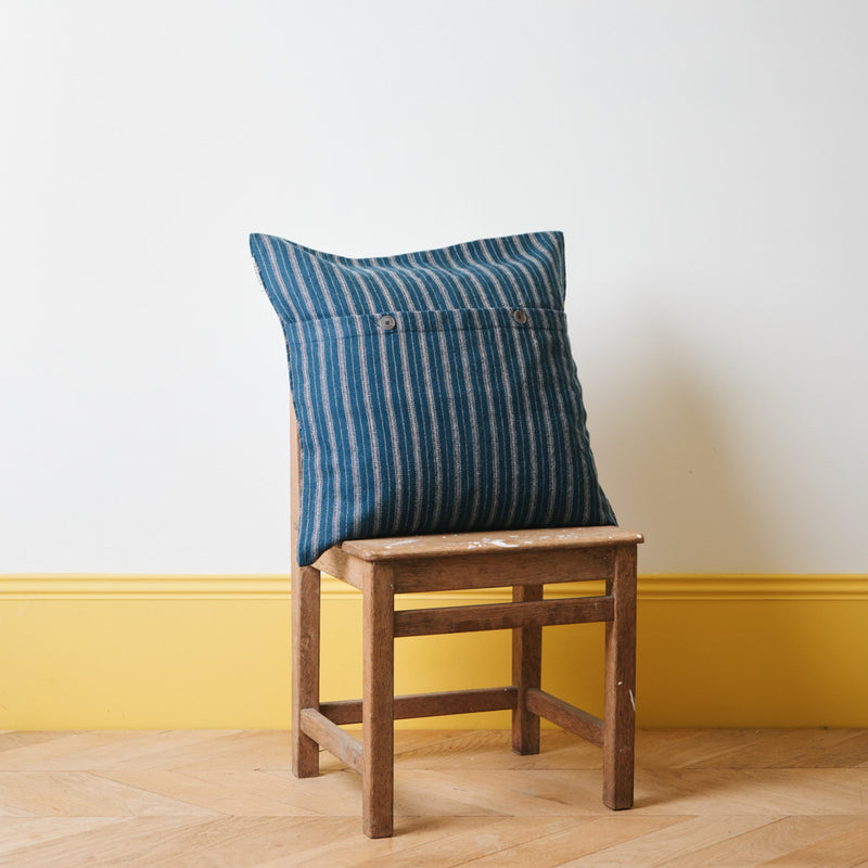 Coussin en laine n°80 - Navy Blue