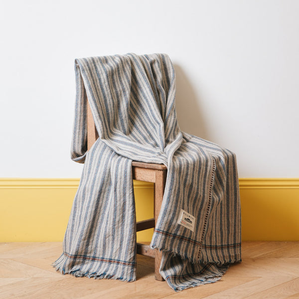 Plaid en laine n°81 - Mocha