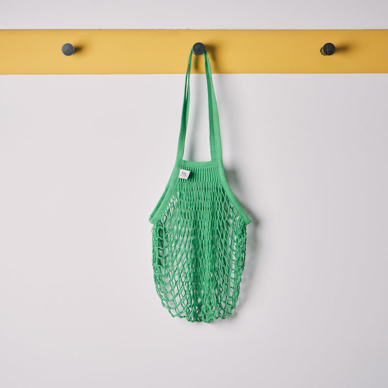 Filet à provisions à grandes anses - Vert Laitue