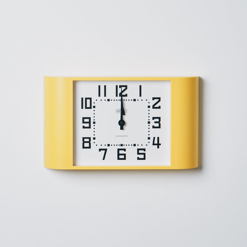 Horloge - Newgate Metro - Jaune