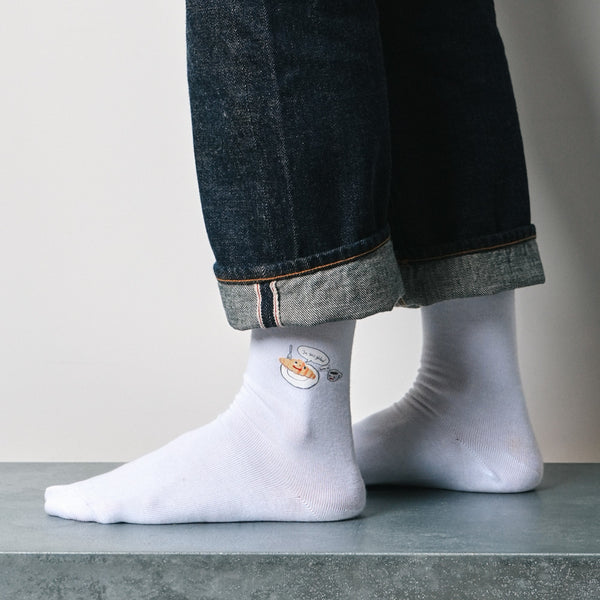 Merci x Shia McShia - Chaussettes Je suis gluten & Merci