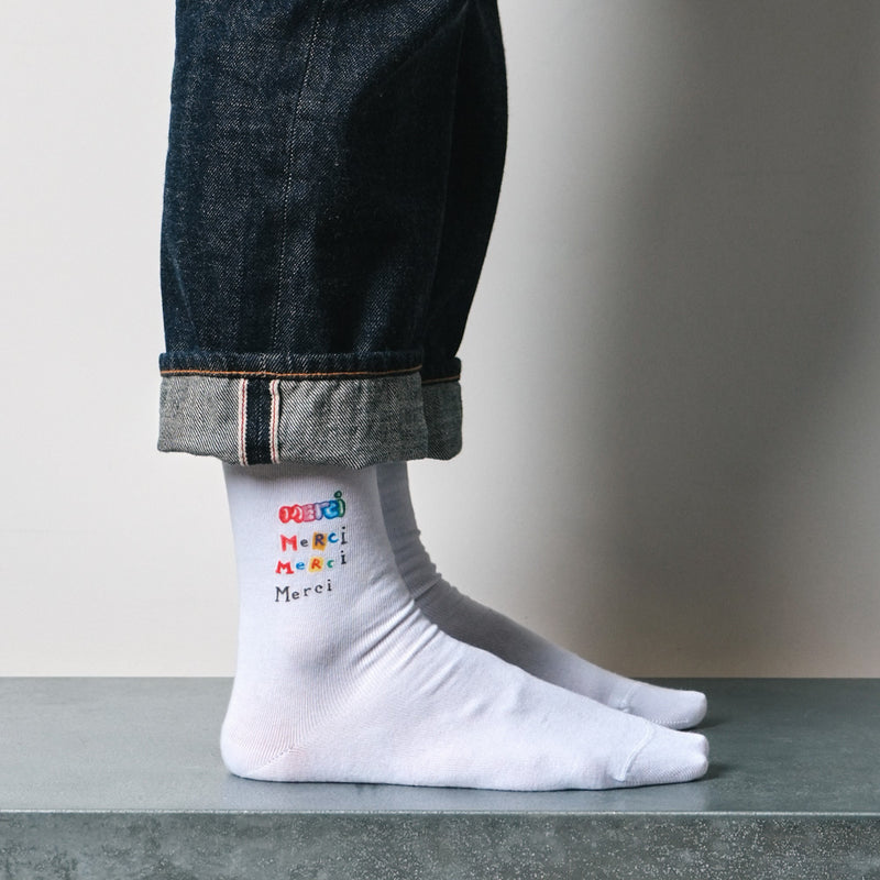 Merci x Shia McShia - Chaussettes Fiat & Merci