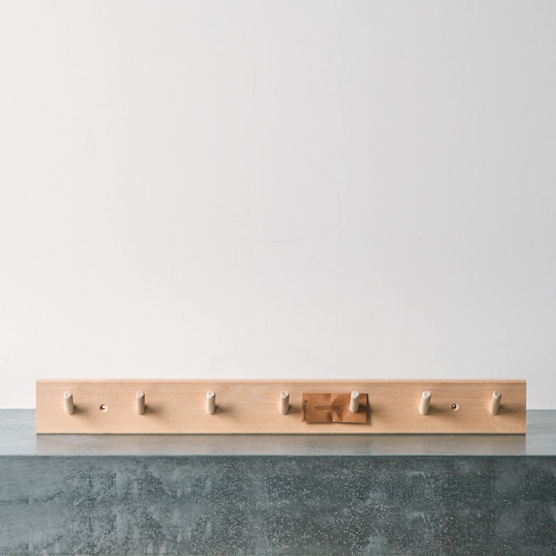 Patère 7 crochets en bois