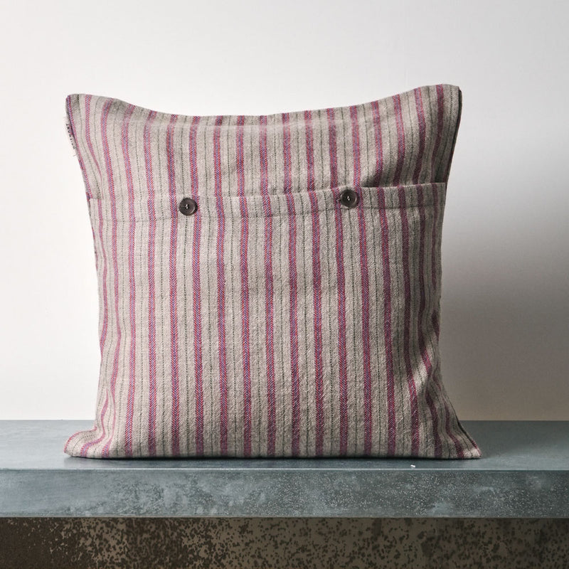 Coussin en laine n°80 - Green Tea