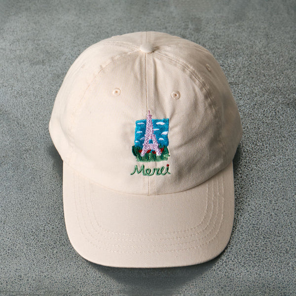 Merci x Shia McShia - Casquette Tour Eiffel