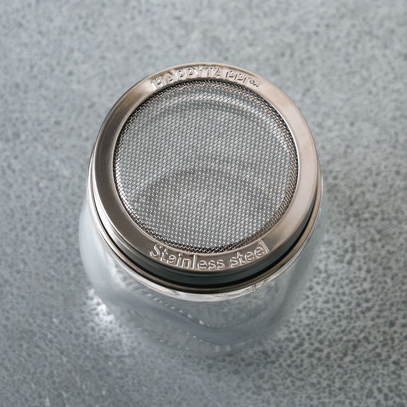 Couvercle à bocal - Passoire fine