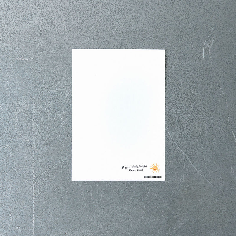 Carte postale Tour Eiffel - Merci X Shia McShia