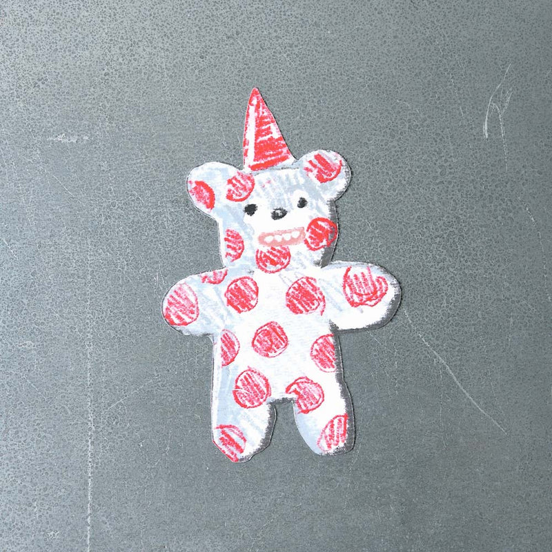 Carte postale Ours - Merci X Shia McShia