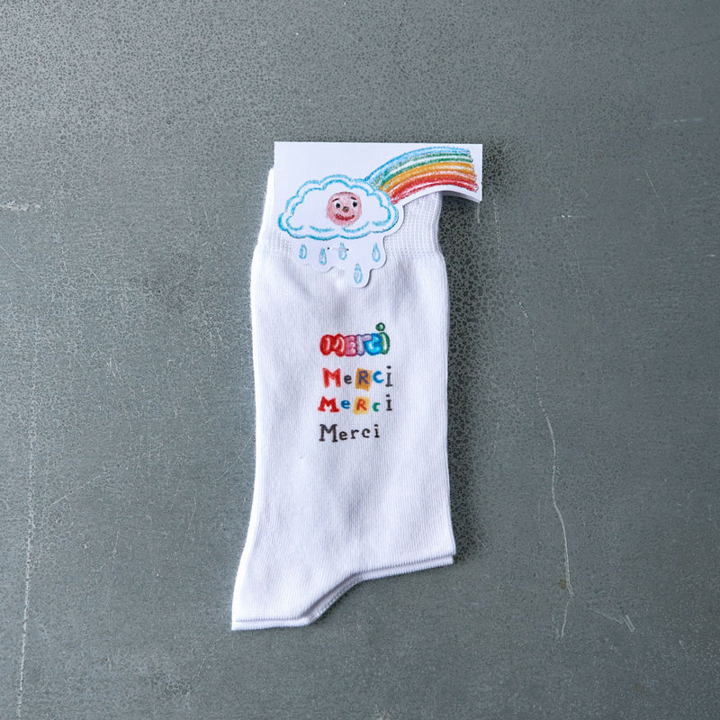 Merci x Shia McShia - Chaussettes Fiat & Merci