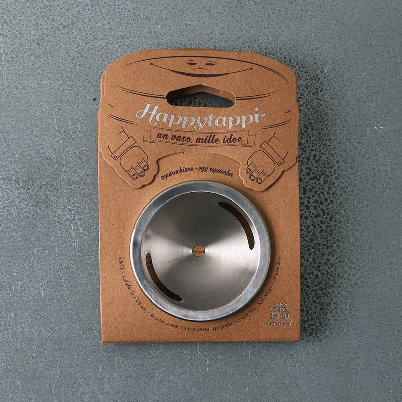 Couvercle à bocal - Séparateur d'œufs