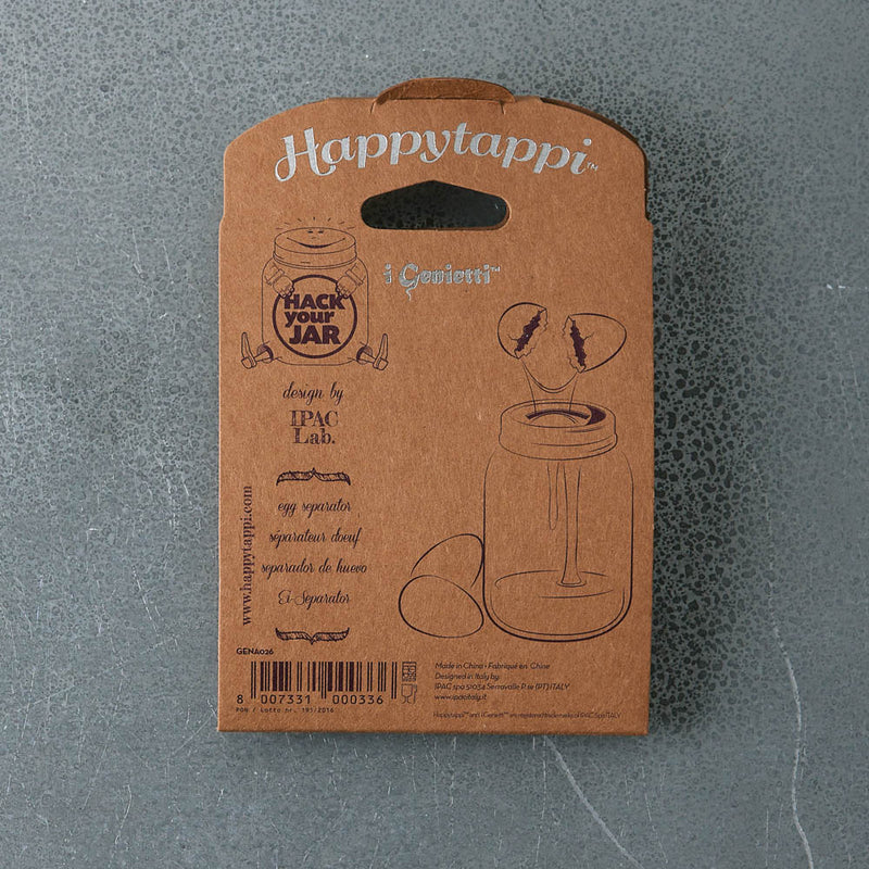 Couvercle à bocal - Séparateur d'œufs