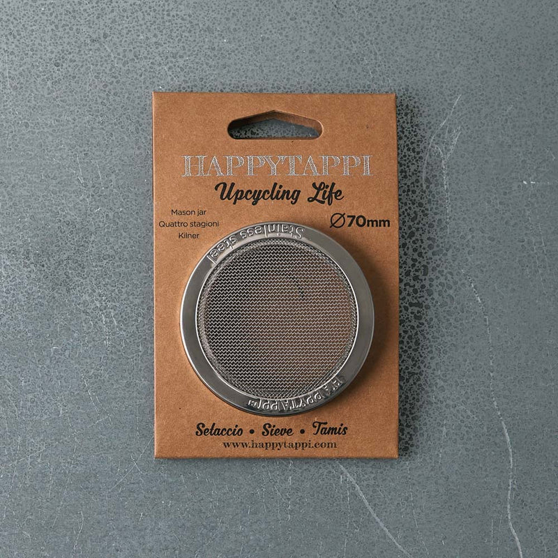 Couvercle à bocal - Passoire fine