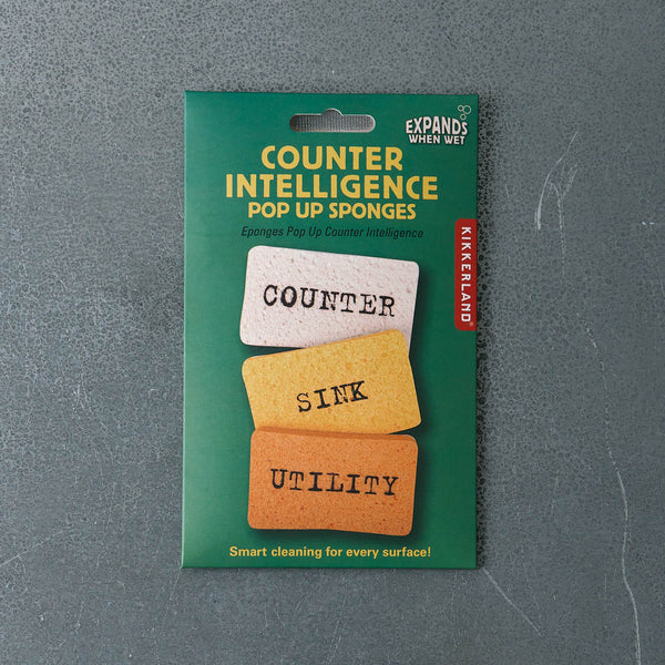 Lot de 3 éponges expansibles