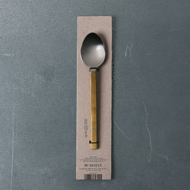 Cuillère gravée - Puebco