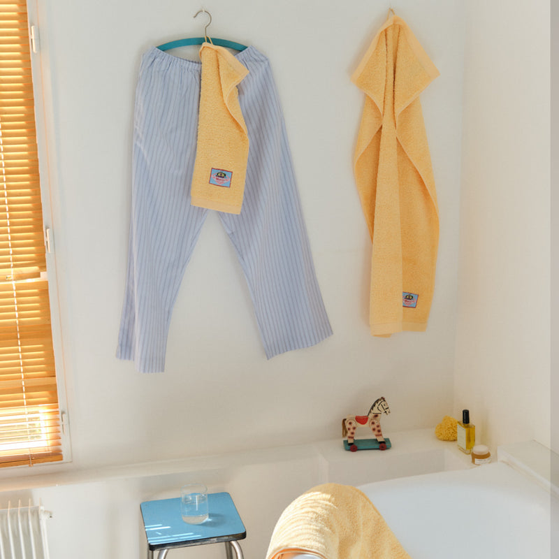 Terry Cloth Bath Towel - Zenith Yellow – Merci Paris