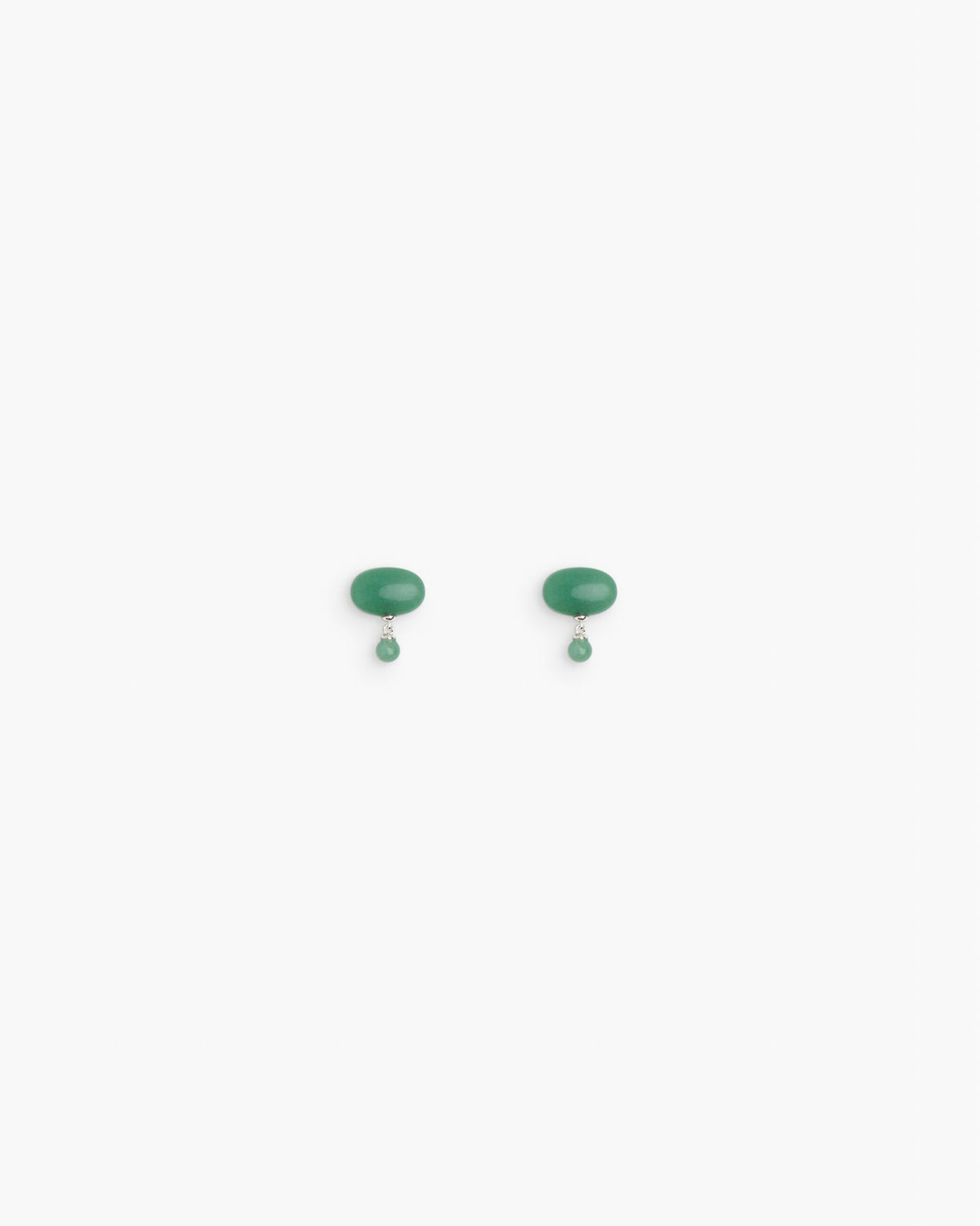 Ragbag - Boucles D'Oreilles Dagny  - Aventurine Verte