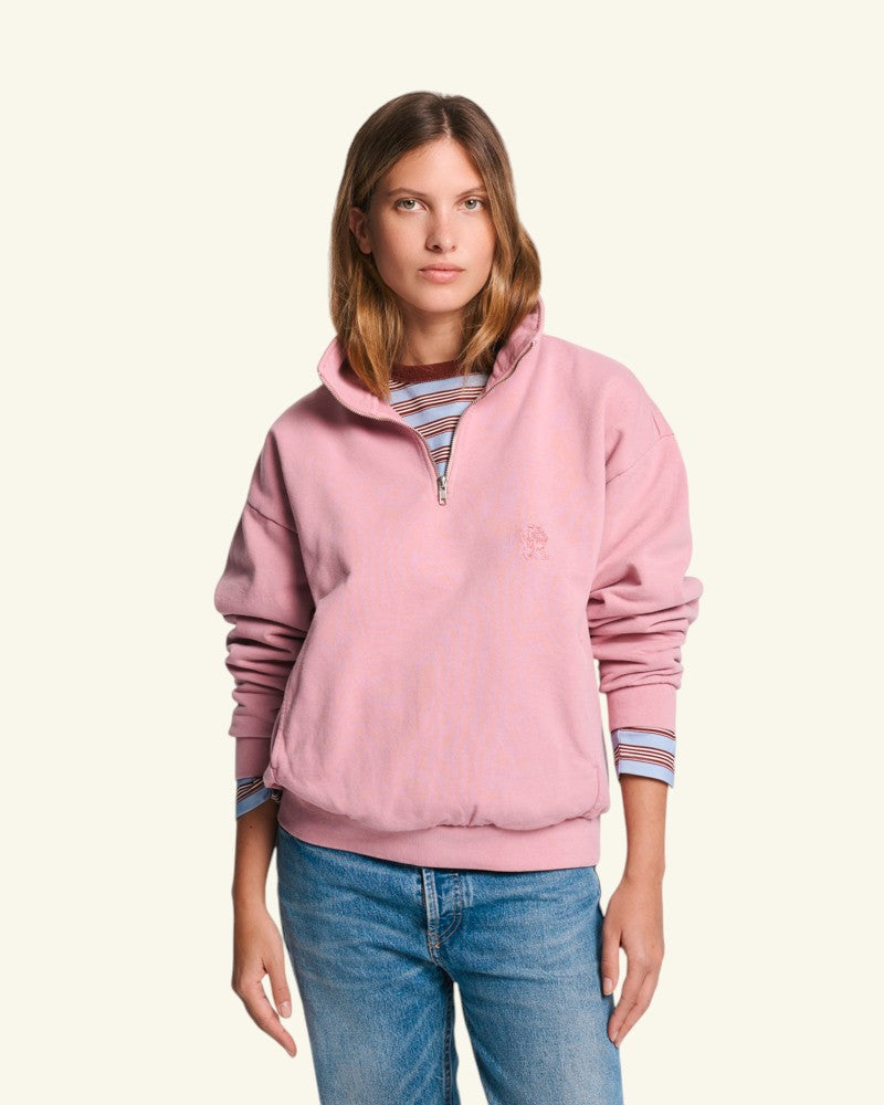 Au Vieux Campeur - Paid Leave - Winnie Sweatshirt - Pink